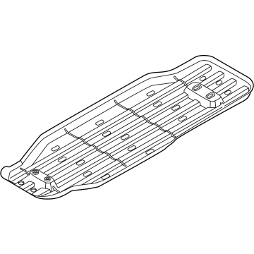 MB3Z-9K014-H Ford Stone Deflector Illustration 1 of 1