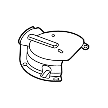 MB3Z-9B007-E Ford Shield Illustration 1 of 1