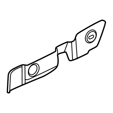 MB3Z-9A032-G Ford Heat Shield Illustration 1 of 1