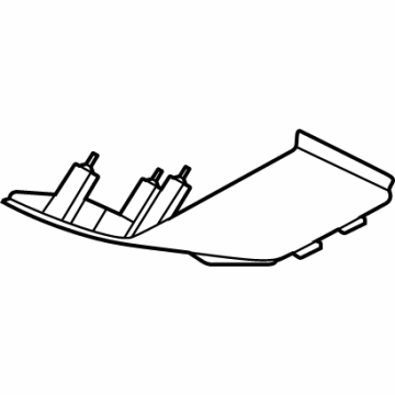 R2TZ-5831011-AD Ford "D" Pillar Trim Illustration 1 of 1