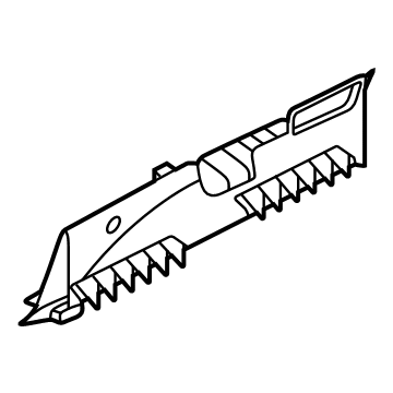 R2TZ-58310A91-A Ford Retainer Trim Panel Illustration 1 of 1