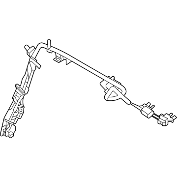 2025 Ford Ranger Antenna Cable - N1WZ-18812-AC