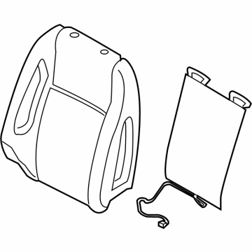 2024 Ford Transit Seat Cushion - LK4Z-61618C62-A