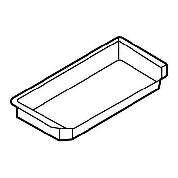 N1VZ-26045C22-AA Ford TRAY ASY - CONSOLE Illustration 1 of 1