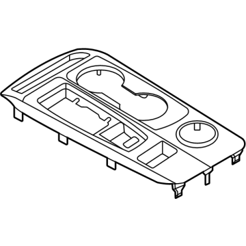 N1WZ-2604567-FB Ford Console Panel Illustration 1 of 1