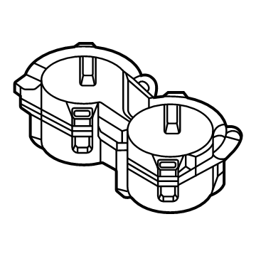 2025 Ford Ranger Cup Holder - LJ8Z-5813562-AG