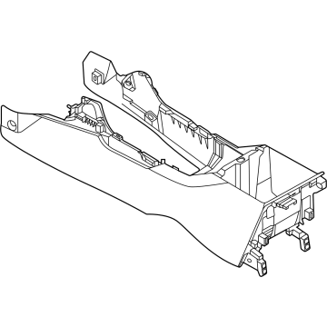 N1WZ-26045A36-CA Ford Console Panel Assembly Illustration 1 of 1