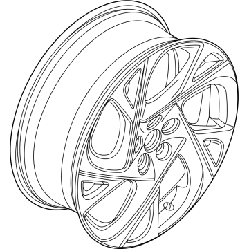 2025 Lincoln Nautilus Spare Wheel - R2TZ-1007-J