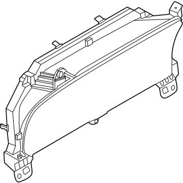 N1WZ-10849-BG Ford Instrument Cluster Illustration 1 of 1