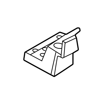 R2TZ-5861749-AA Ford Seat Track Cover Illustration 1 of 1