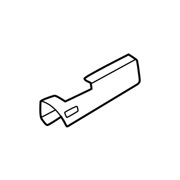 R2TZ-5861749-AG Ford Seat Track Cover Illustration 1 of 1