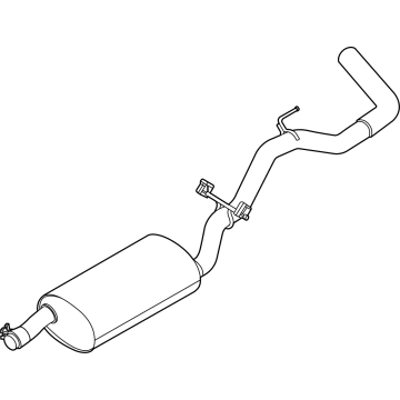 2025 Ford Ranger Muffler - RB3Z-5230-B