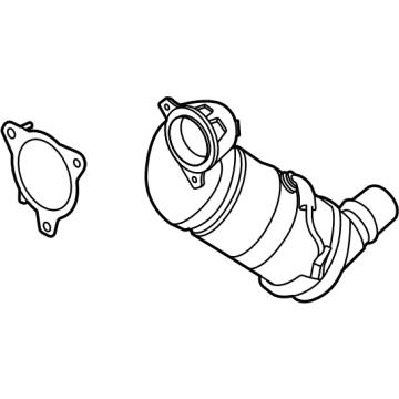 2025 Ford Ranger Catalytic Converter - MB3Z-5E212-T