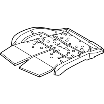 2025 Lincoln Nautilus Seat Cushion - R2TZ-58632A22-P