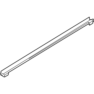N1WZ-6021456-B Ford Door Window Weatherstrip Assembly Illustration 1 of 1