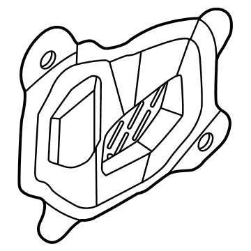 N1WZ-26237A04-D Ford Water Splash Shield Illustration 1 of 1