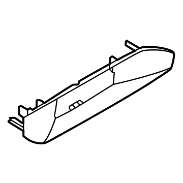 N1WZ-6022642-AB Ford Door Inside Handle Cover Illustration 1 of 1