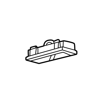 JL1Z-19893-BAA Ford Air Vent Louvre Assembly Illustration 1 of 1