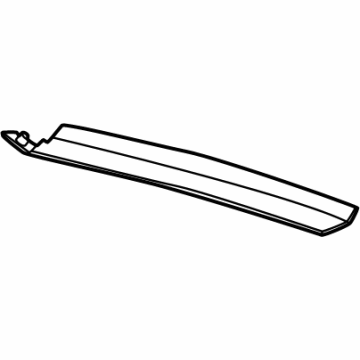 SL1Z-4041308-AA Ford Roof Opening Moulding Illustration 1 of 1