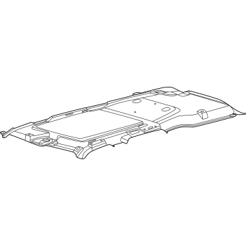 SL1Z-4051968-MA Ford Roof Trim Panel Centre Illustration 1 of 1