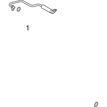 N2DZ-8A520-C Ford Tube Assembly Illustration 1 of 1