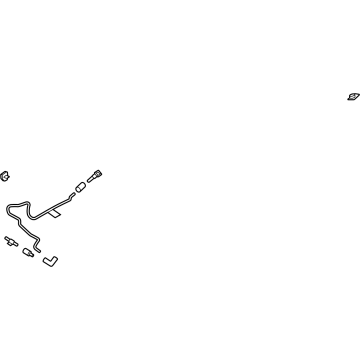 SL1Z-17A605-E Ford Windshield Washer Hose Illustration 1 of 1