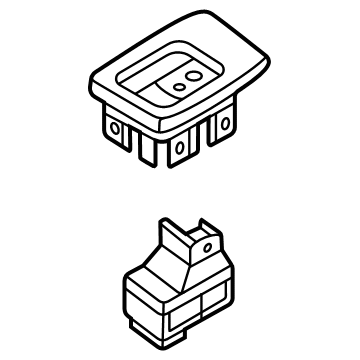 R2TZ-14527-AA Ford Switch Housing Illustration 1 of 1