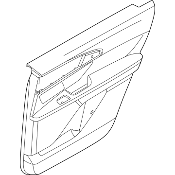 R2TZ-5827406-AA Ford Panel Assembly Door Trim Illustration 1 of 1