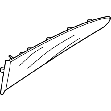 R2TZ-58275A36-AA Ford Door Trim Panel Applique Illustration 1 of 1