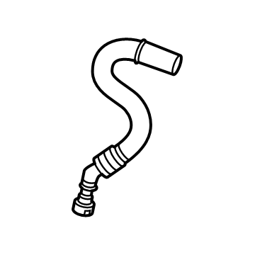 P1MZ-8A577-B Ford Hose Illustration 1 of 1