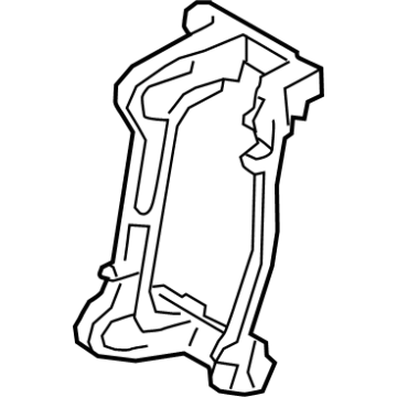MB3Z-2B511-F Ford PLATE ASY - BRAKE BACK Illustration 1 of 1