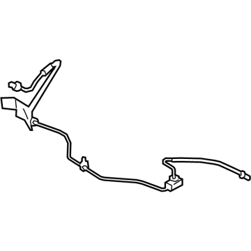 MB3Z-2282-AA Ford Hose Assembly Brake Illustration 1 of 1