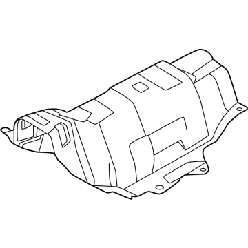 2025 Lincoln Nautilus Exhaust Heat Shield - PZ1Z-11135-A