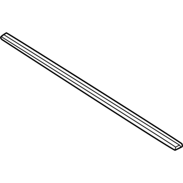 R2TZ-5821452-B Ford Door Belt Weatherstrip Illustration 1 of 1