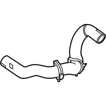 RZ1Z-8260-A Ford Radiator Hose Illustration 1 of 1