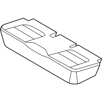 N1PZ-7863804-CH Ford Rear Seat Cushion Cover Assembly Illustration 1 of 1