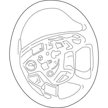 2025 Ford Transit Steering Wheel - LK4Z-3600-CC