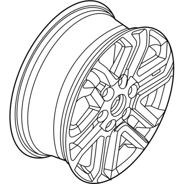 2025 Ford Ranger Spare Wheel - N1WZ-1007-X