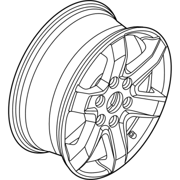 2025 Ford Ranger Spare Wheel - N1WZ-1007-AB