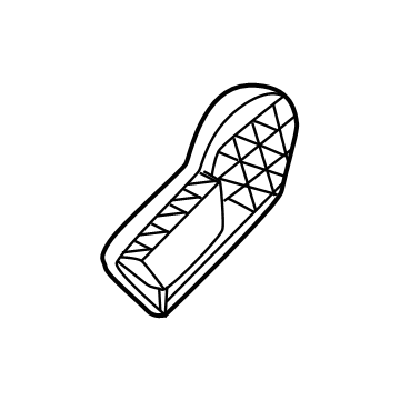 M2DZ-7661198-AB Ford Seat Back Adjusting Handle Illustration 1 of 1