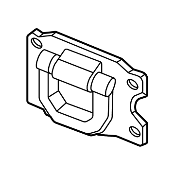 S1PZ-17A954-B Ford Towing Hook Front Illustration 1 of 1