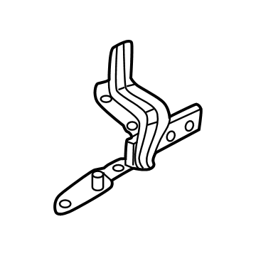 N1WZ-2662257-C Ford BRACKET - SEAT ADJUSTER Illustration 1 of 1