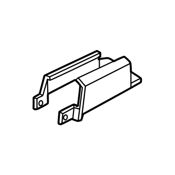 M2DZ-7861749-AJ Ford Seat Track Cover Illustration 1 of 1