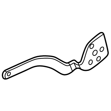 N1WZ-2662044-D Ford Bracket Illustration 1 of 1