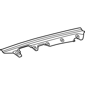 M1PZ-7843720-A Ford WEATHERSTRIP - LUGGAGE COMPART Illustration 1 of 1