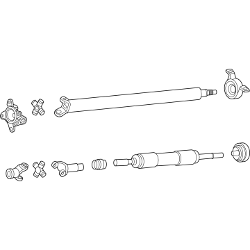 2025 Ford Ranger Drive Shaft - MB3Z-4R602-AR