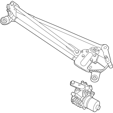 R2TZ-17508-E Ford Wiper Motor Assembly Illustration 1 of 1