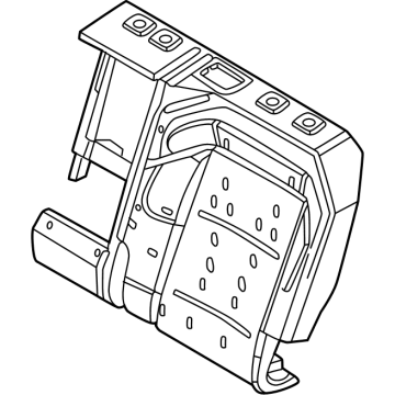 2025 Lincoln Nautilus Seat Cushion - R2TZ-5866801-A