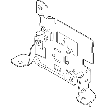 N1WZ-14C022-H Ford Bracket Illustration 1 of 1