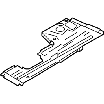 PZ1Z-7811250-A Ford EXTENSION - REAR FLOOR PAN - S Illustration 1 of 1